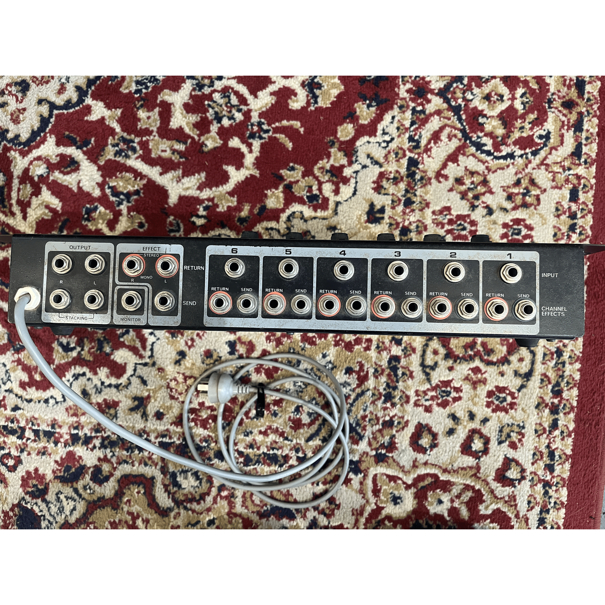 Used 1981 Boss KM-60 6 channel mixer 240V
