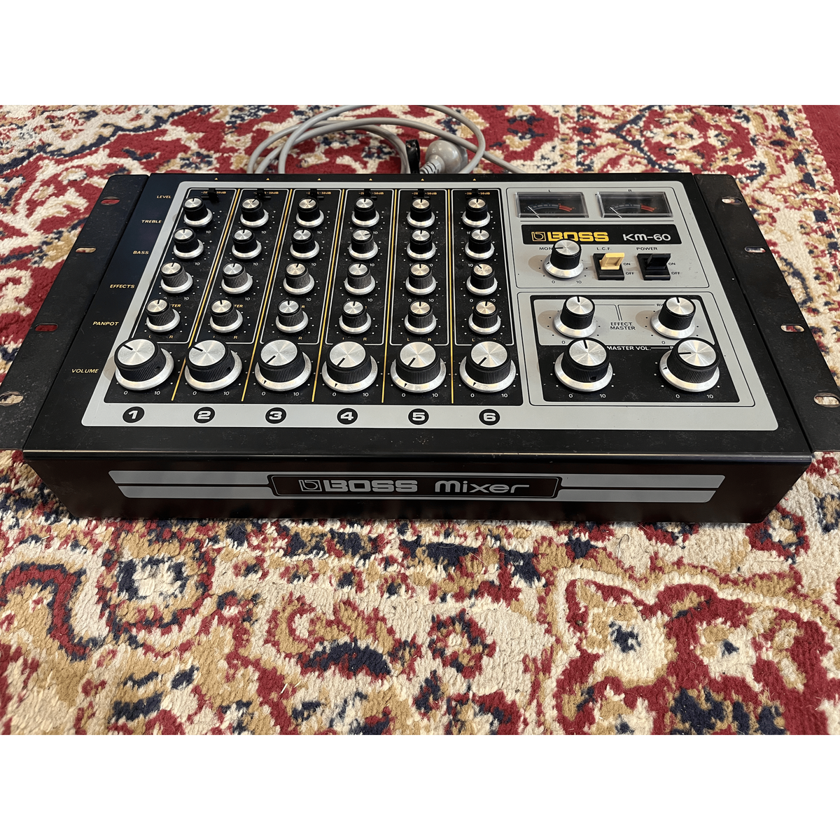 Used 1981 Boss KM-60 6 channel mixer 240V