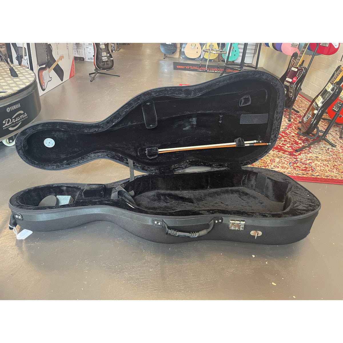 Used Arco Animato 3/4 Cello 2011 Outfit with Case and Accessories