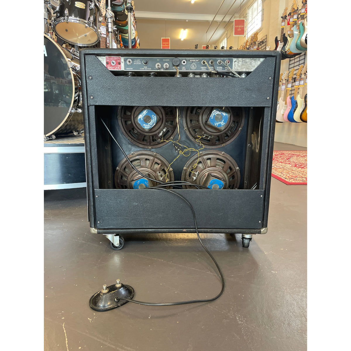 Used 1970 Fender Super Reverb Guitar Amplifier Fully Serviced 4x10" 40W