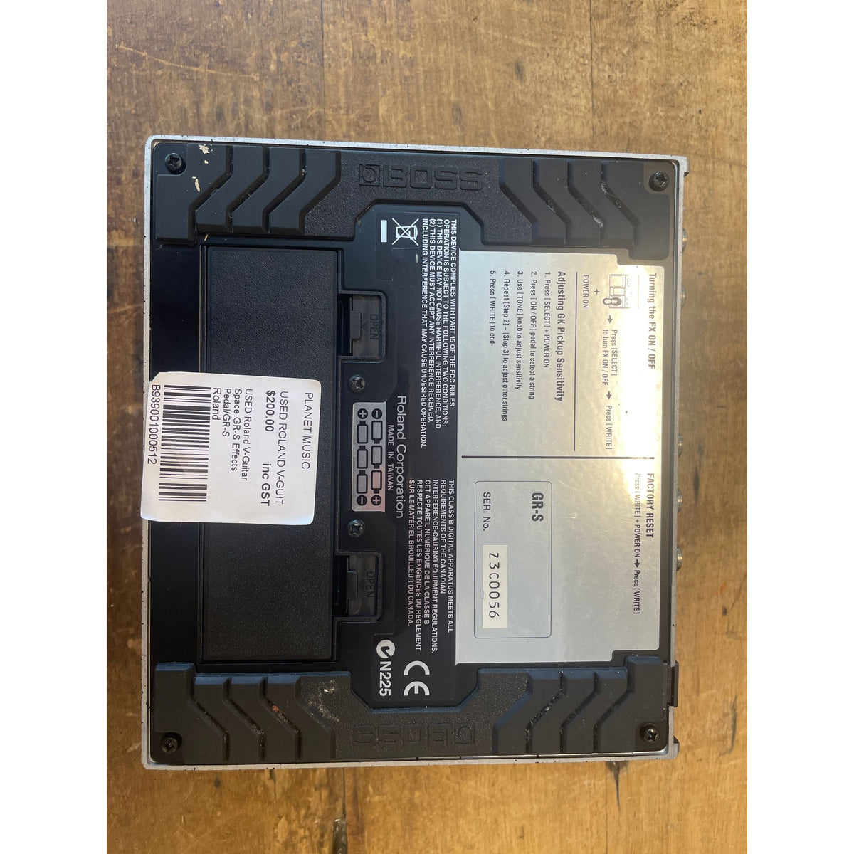 Used Roland V-Guitar Space GR-S Effects Pedal