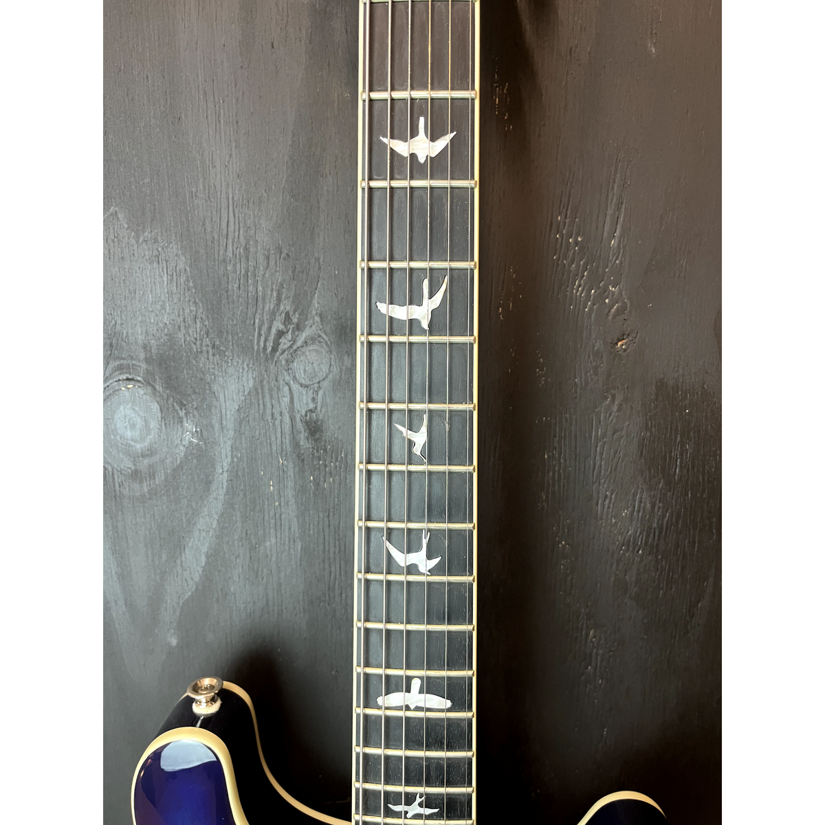 Used PRS SE Hollowbody II Peacock Blue Electric Guitar with Hardcase