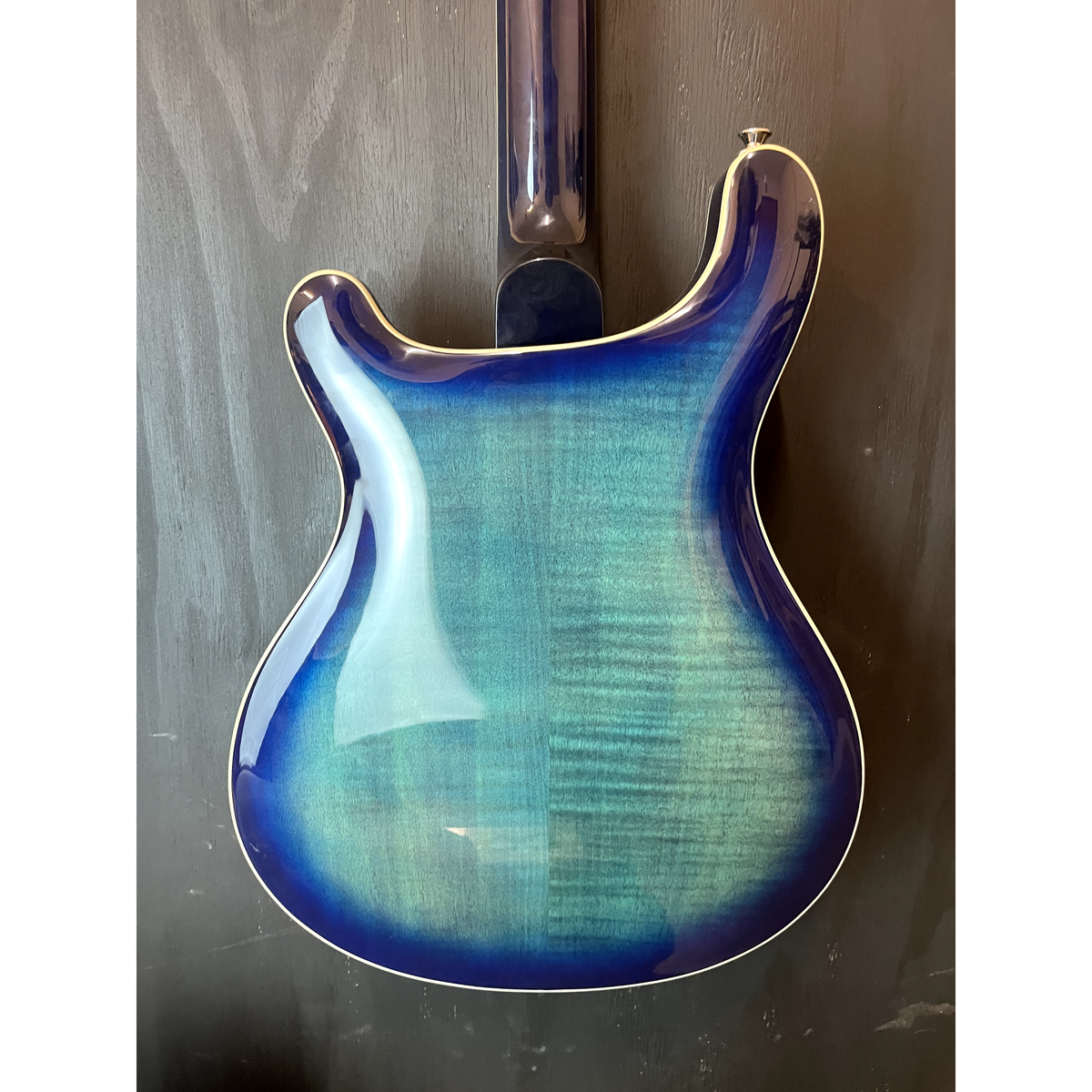 Used PRS SE Hollowbody II Peacock Blue Electric Guitar with Hardcase