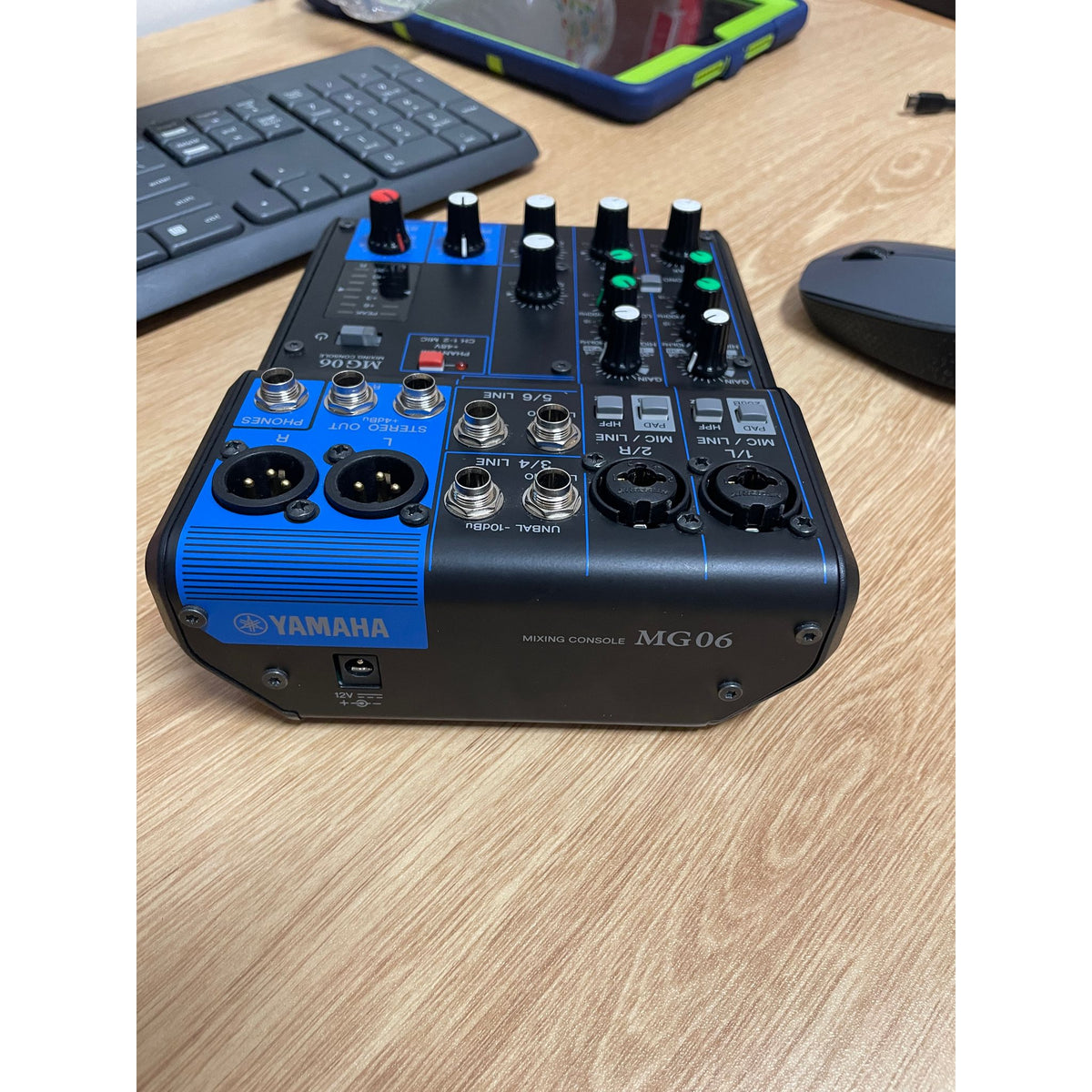Used Yamaha MG06 6-Channel Mixer