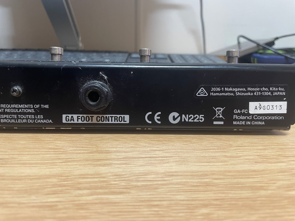 Used Roland GA-FC Foot Controller for Boss & Roland amps