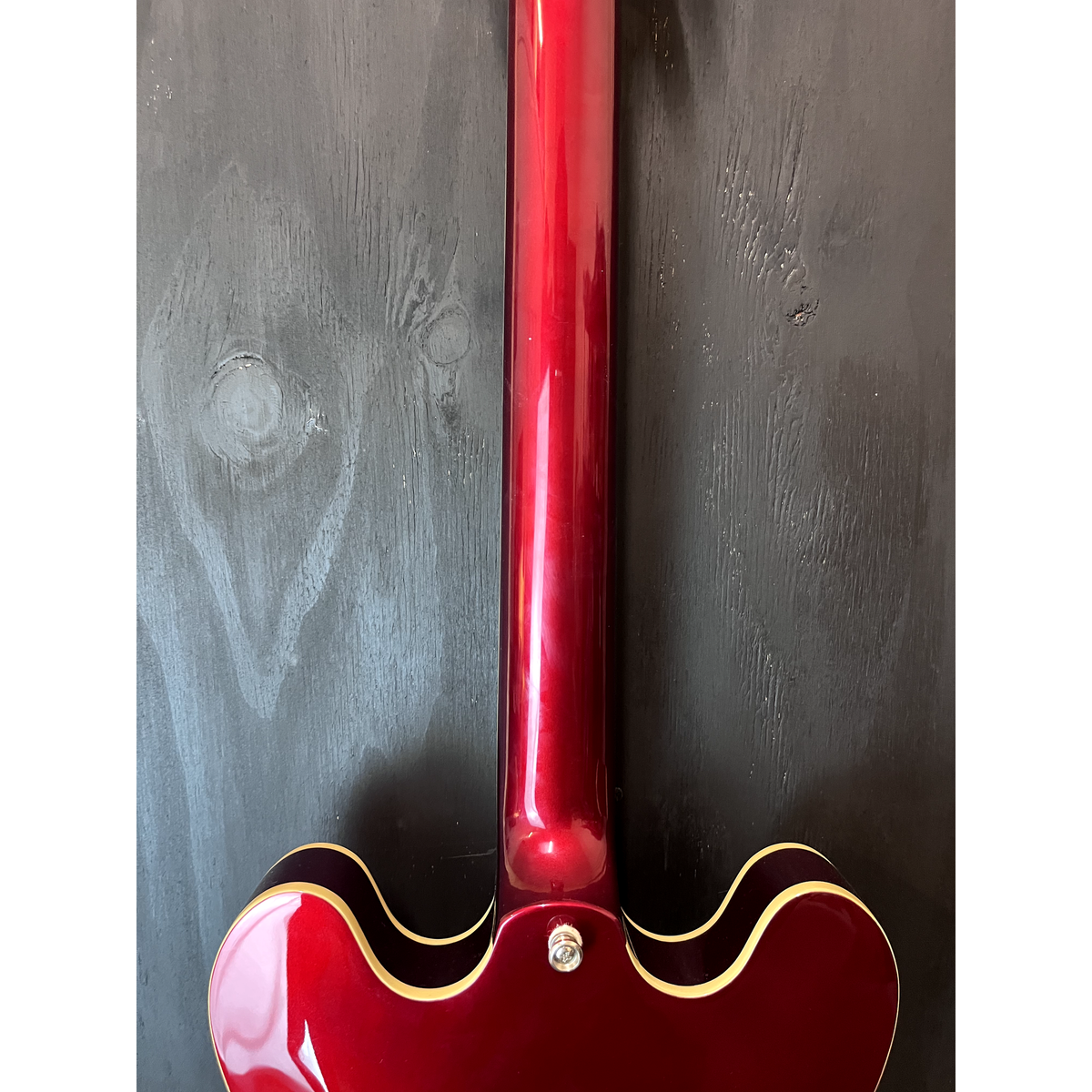 Used Epiphone SG Custom 2-Humbucker Ebony with Deluxe Gig Bag