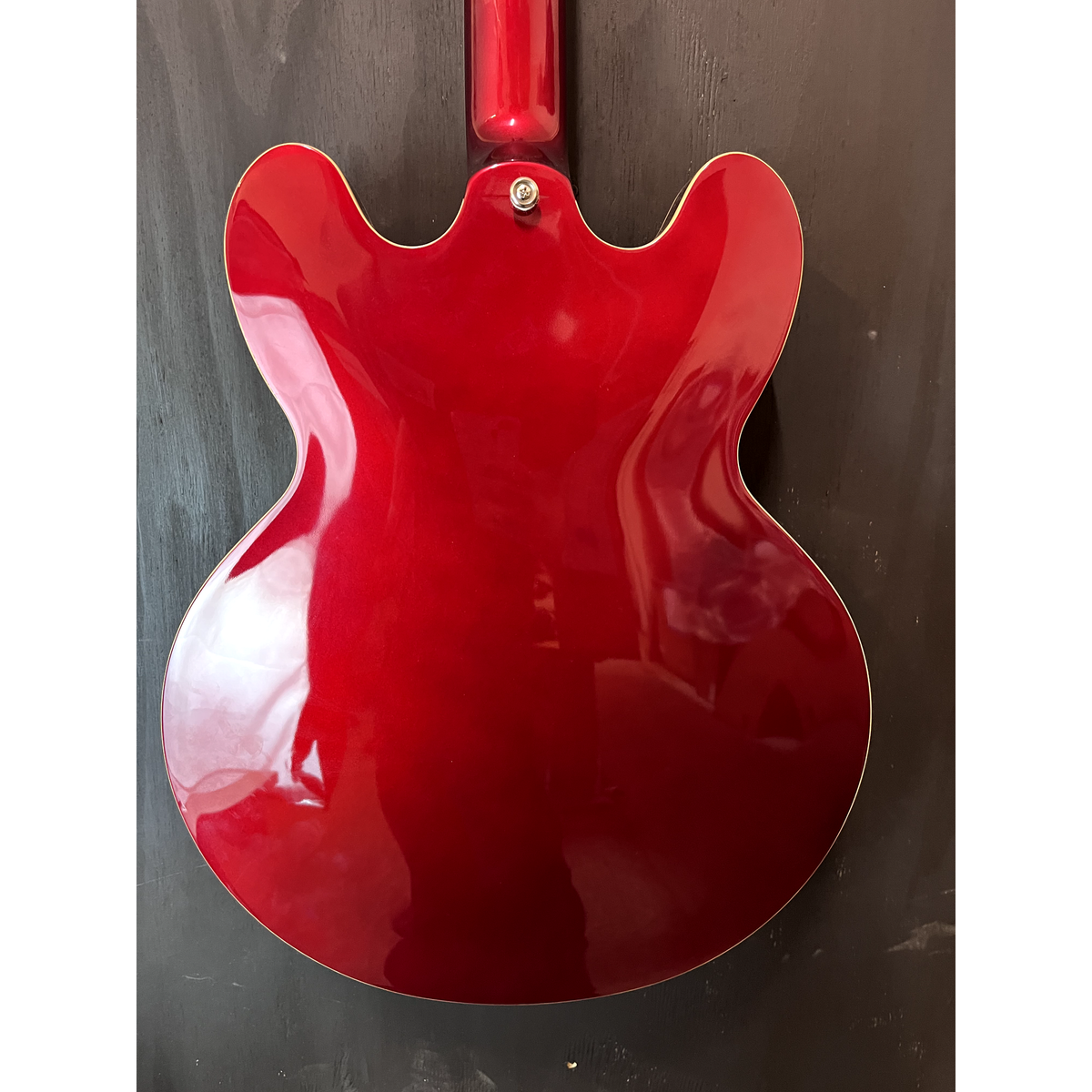 Used Epiphone SG Custom 2-Humbucker Ebony with Deluxe Gig Bag