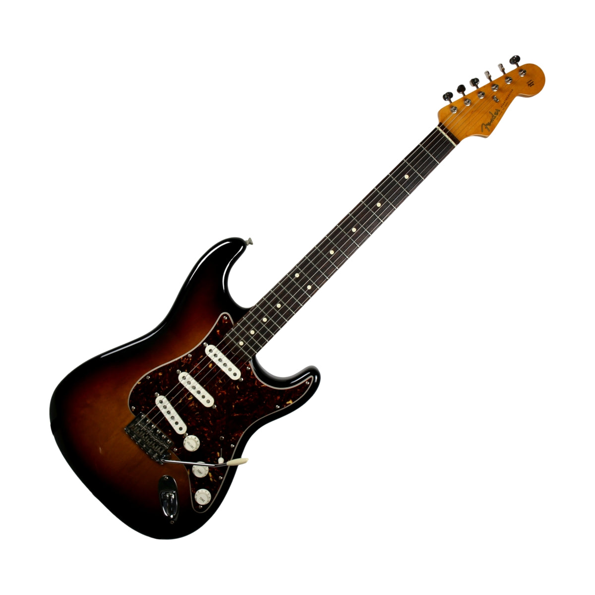 Used Fender John Mayer Stratocaster 3-Colour Sunburst 2007 w/ Hard Case