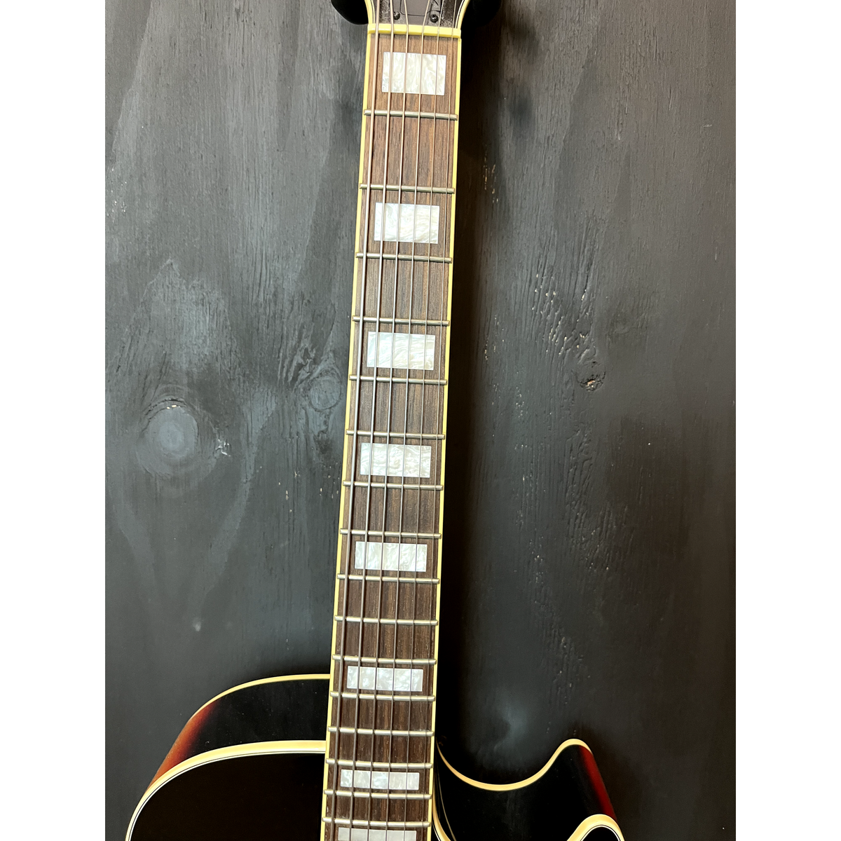 Used Ibanez AG75G-BS Hollowbody Electric Guitar Brown Sunburst with Bag