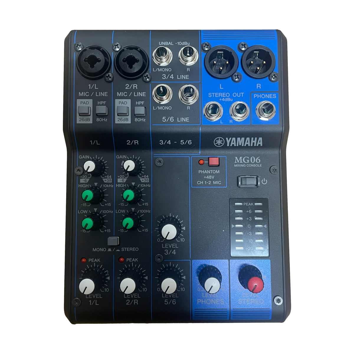 Used Yamaha MG06 D-PRE Mixer