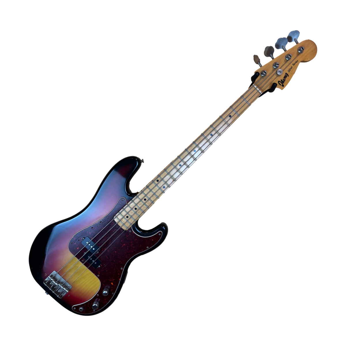 Used Ibanez Silver Series P Bass Sunburst Made in Japan with Bag