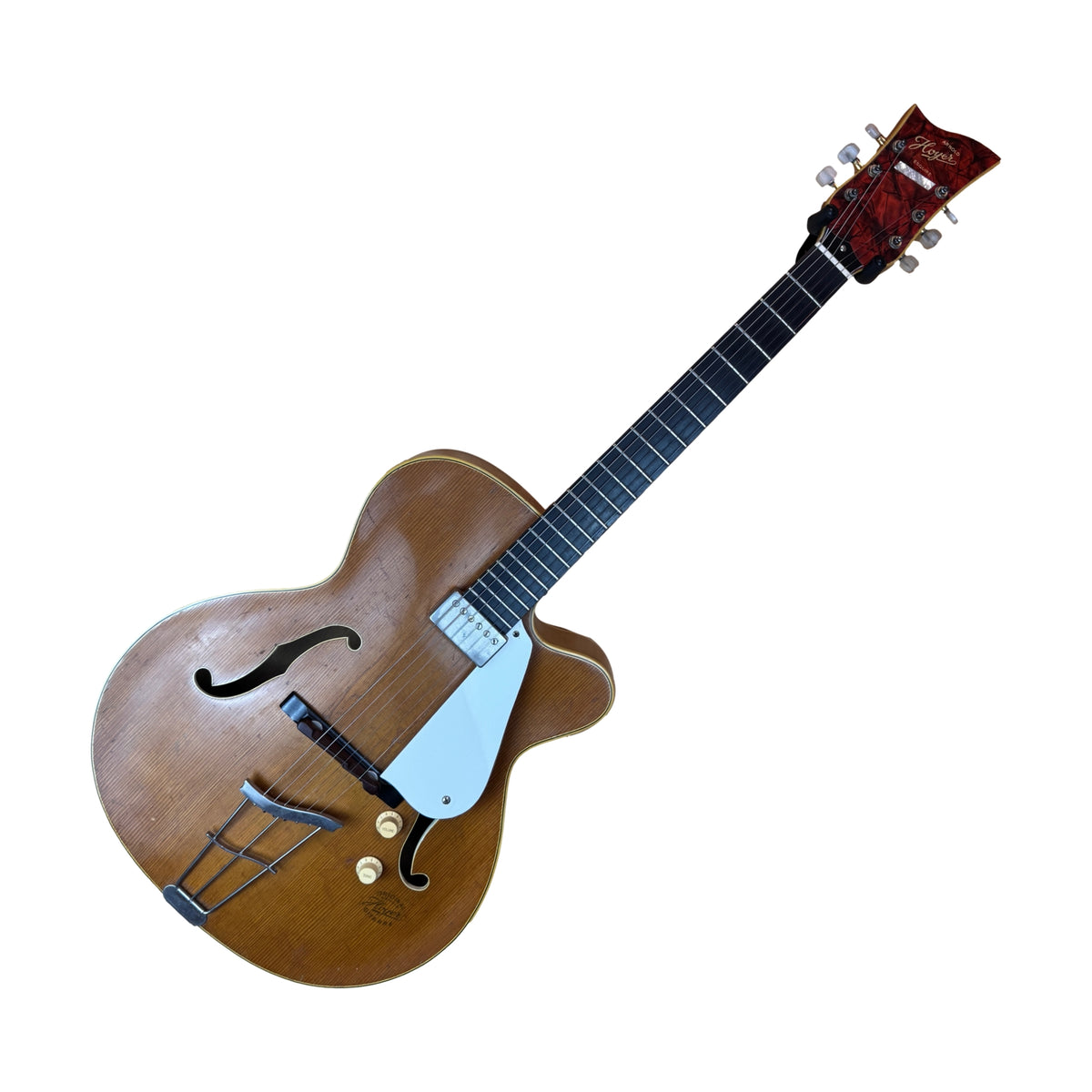 Used 1950s Arnold Hoyer Archtop Guitar with Hard Case