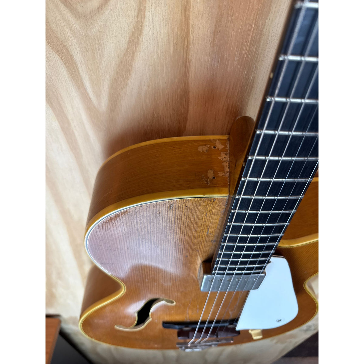 Used 1950s Arnold Hoyer Archtop Guitar with Hard Case