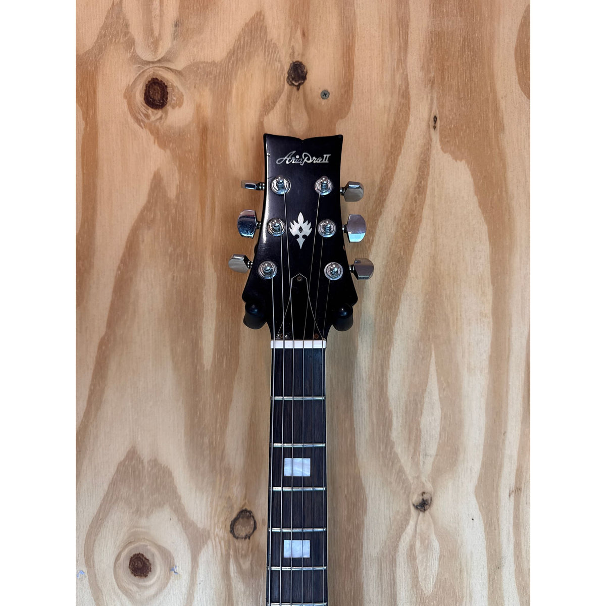 Used Aria Pro II ES500 Hollow body Electric Guitar in Hardcase