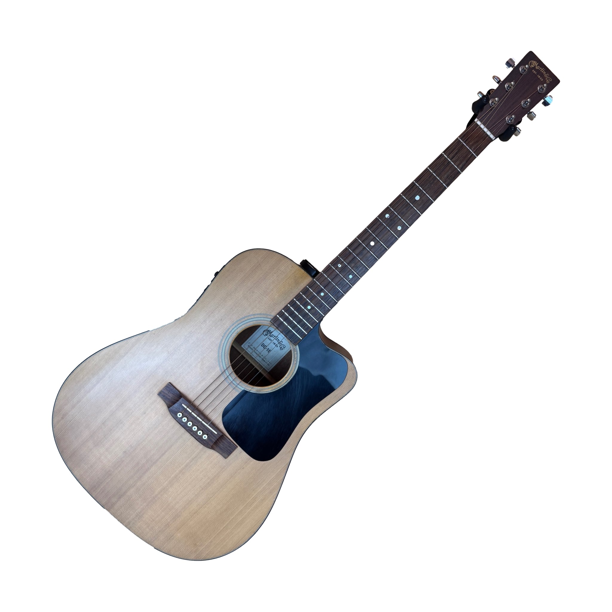 Used Martin DC1E Acoustic Electric Guitar in Hard Case - Planet Music