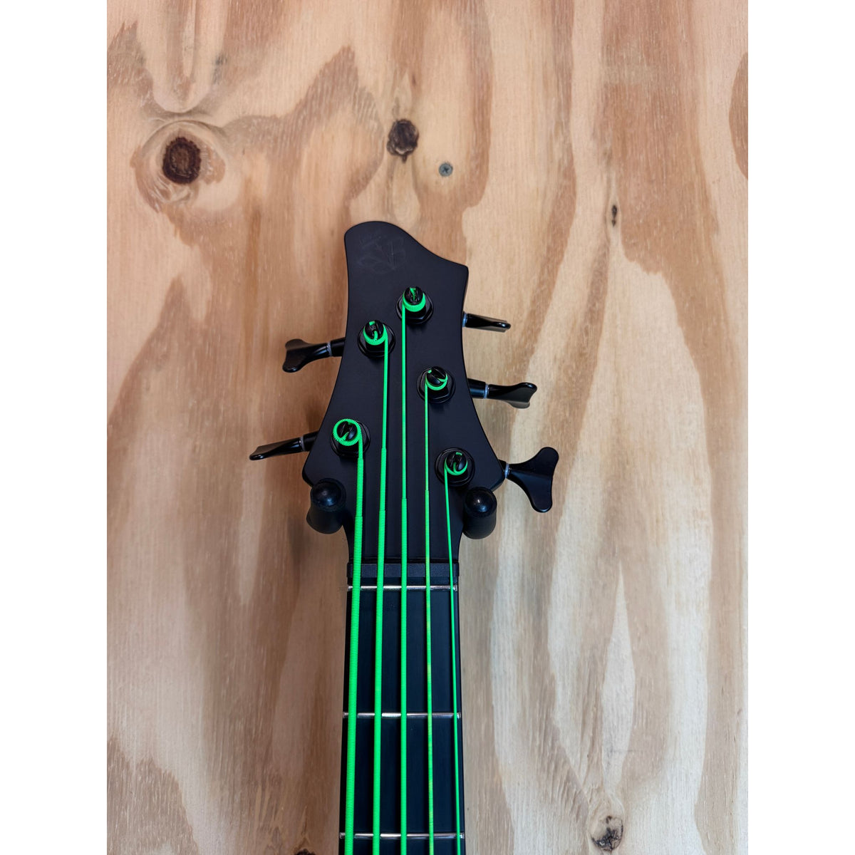 Used 2022 Ibanez BTB625EX 5-string Electric Bass Guitar Black Flat with Case