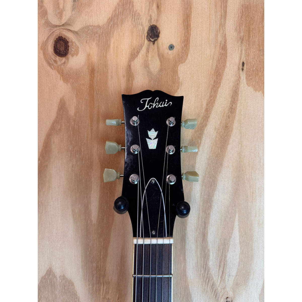 Used Tokai ES130 SR Hollow body Electric Guitar Heritage Cherry in Hard case