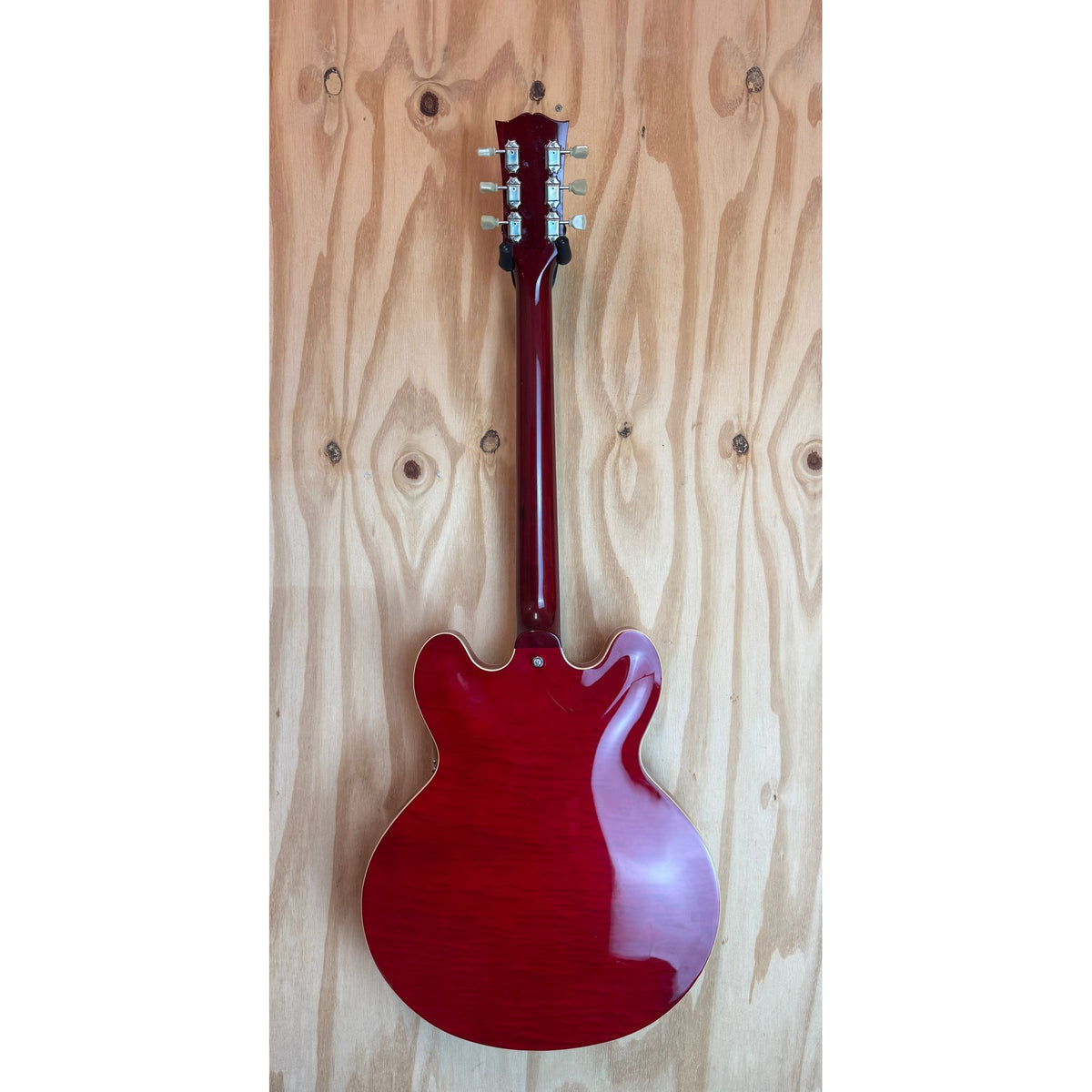 Used Tokai ES130 SR Hollow body Electric Guitar Heritage Cherry in Hard case