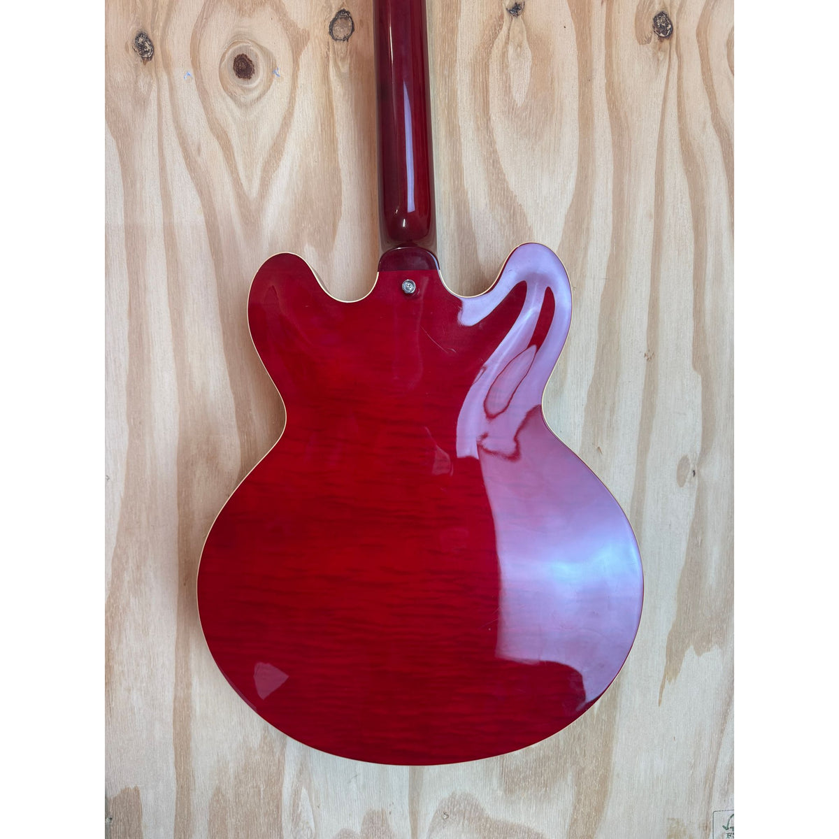 Used Tokai ES130 SR Hollow body Electric Guitar Heritage Cherry in Hard case