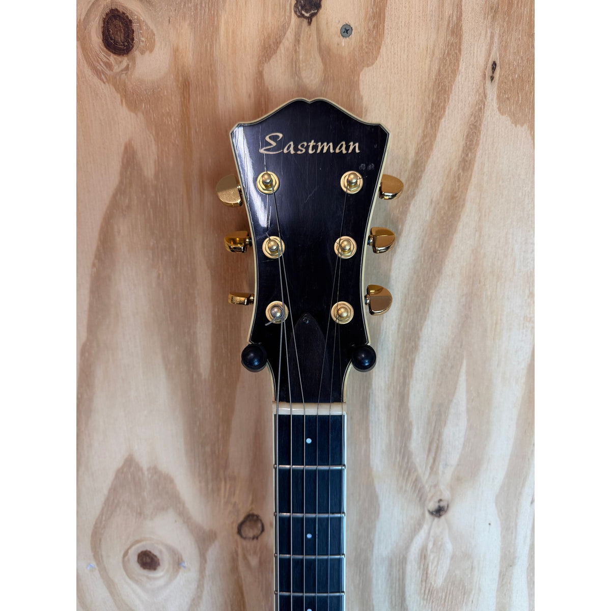 Used Eastman T185MX Thinline Hollowbody Electric Guitar with Hard Case