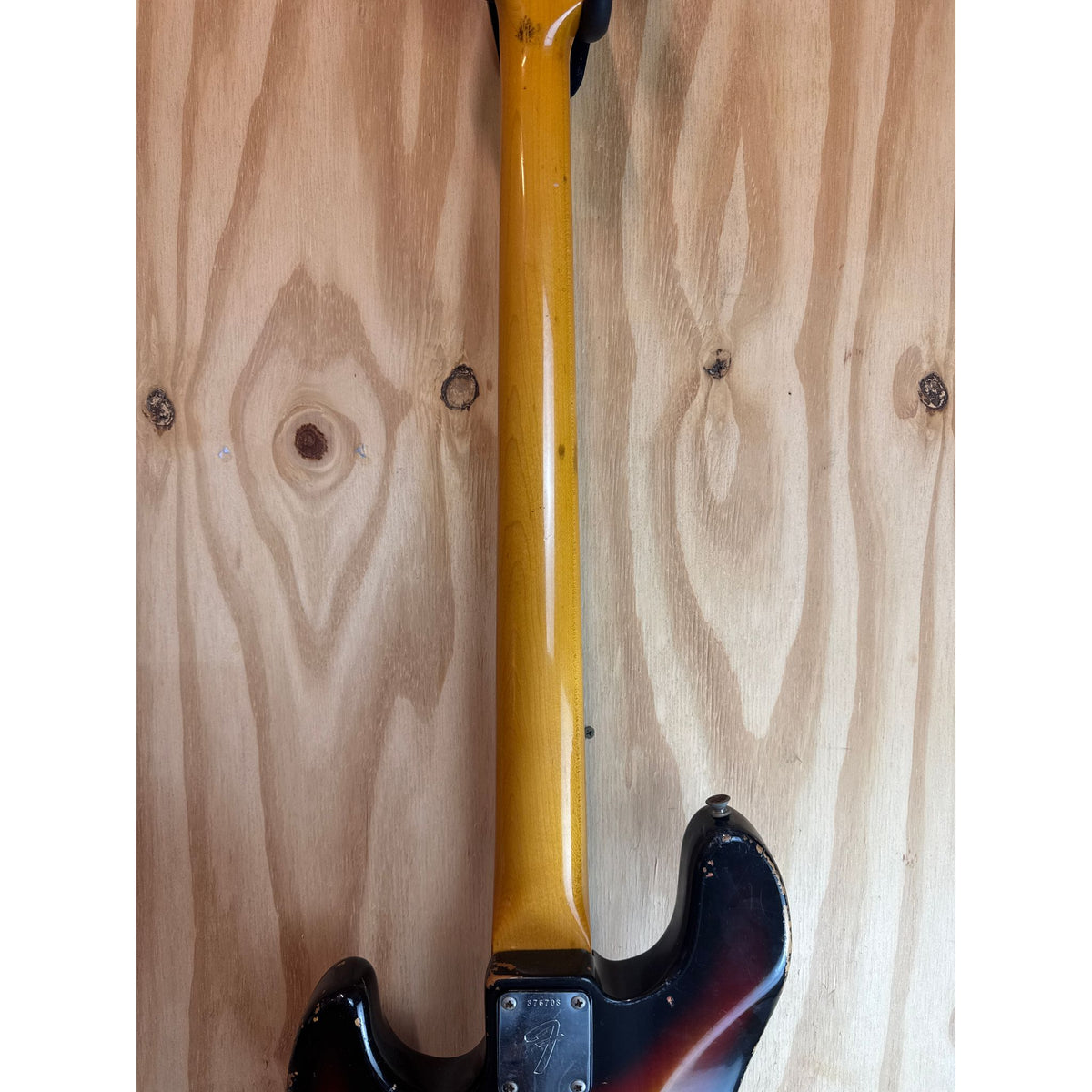 Used Fender Jazz Bass 1973 Sunburst Orig Case All Original