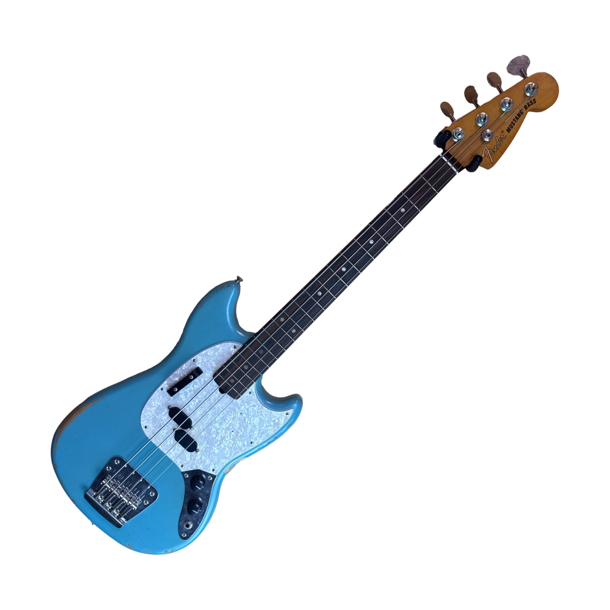 Used Fender JMJ Road Worn Mustang Bass with Bag