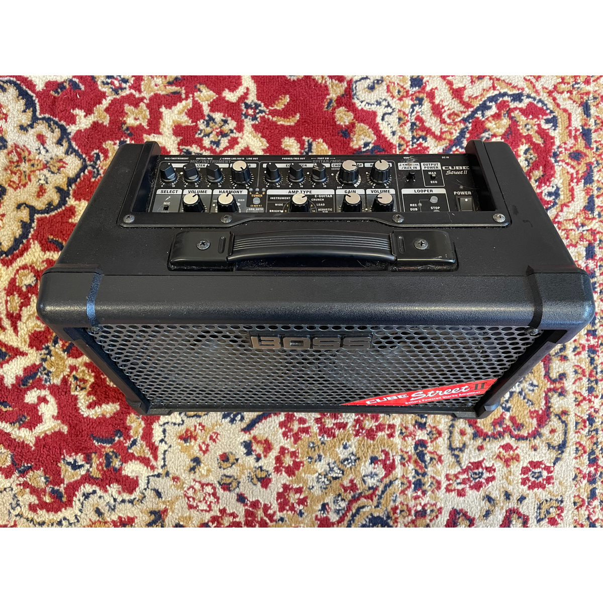 Used Boss Cube Street II Battery Powered Amp