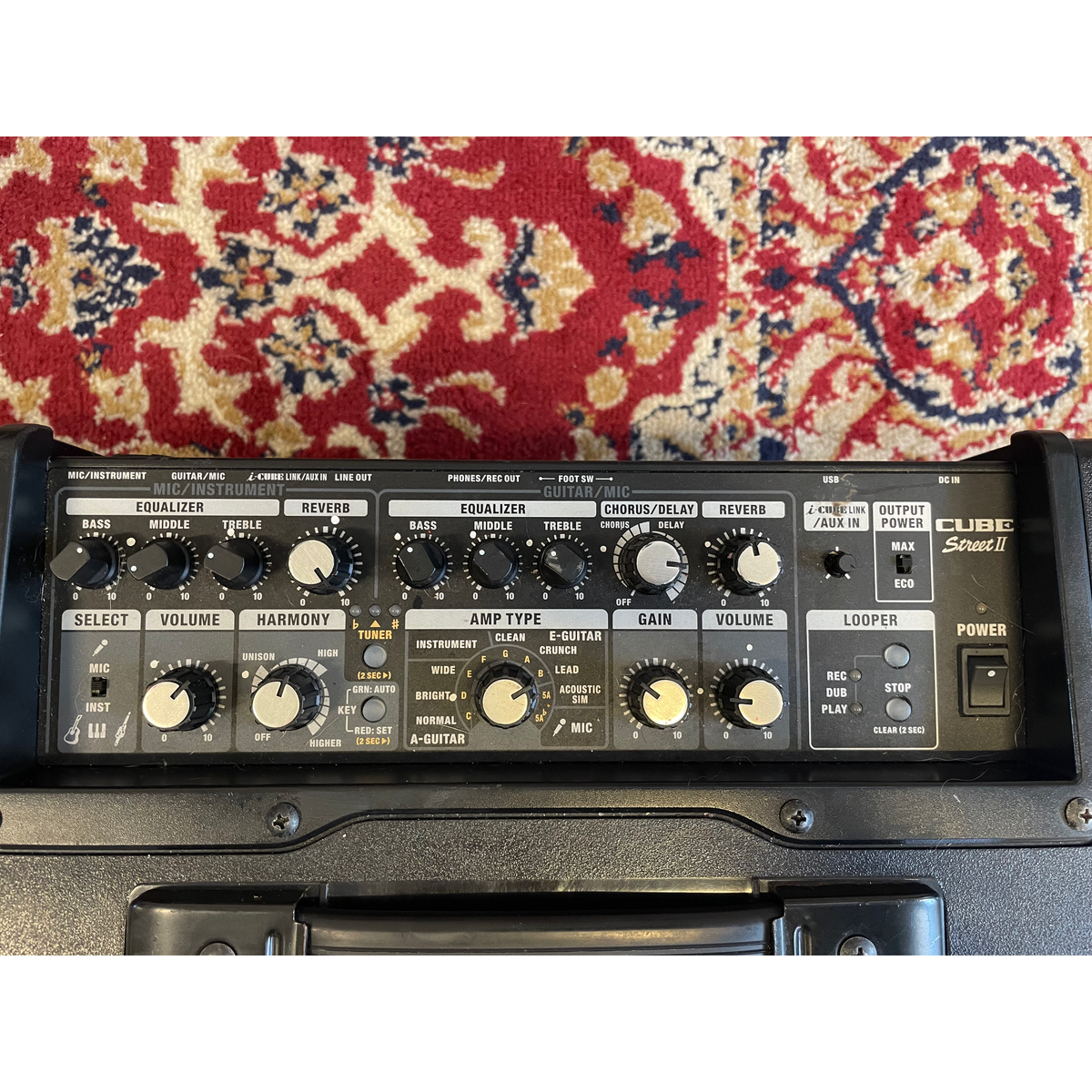 Used Boss Cube Street II Battery Powered Amp