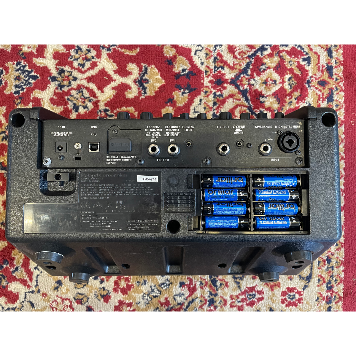Used Boss Cube Street II Battery Powered Amp