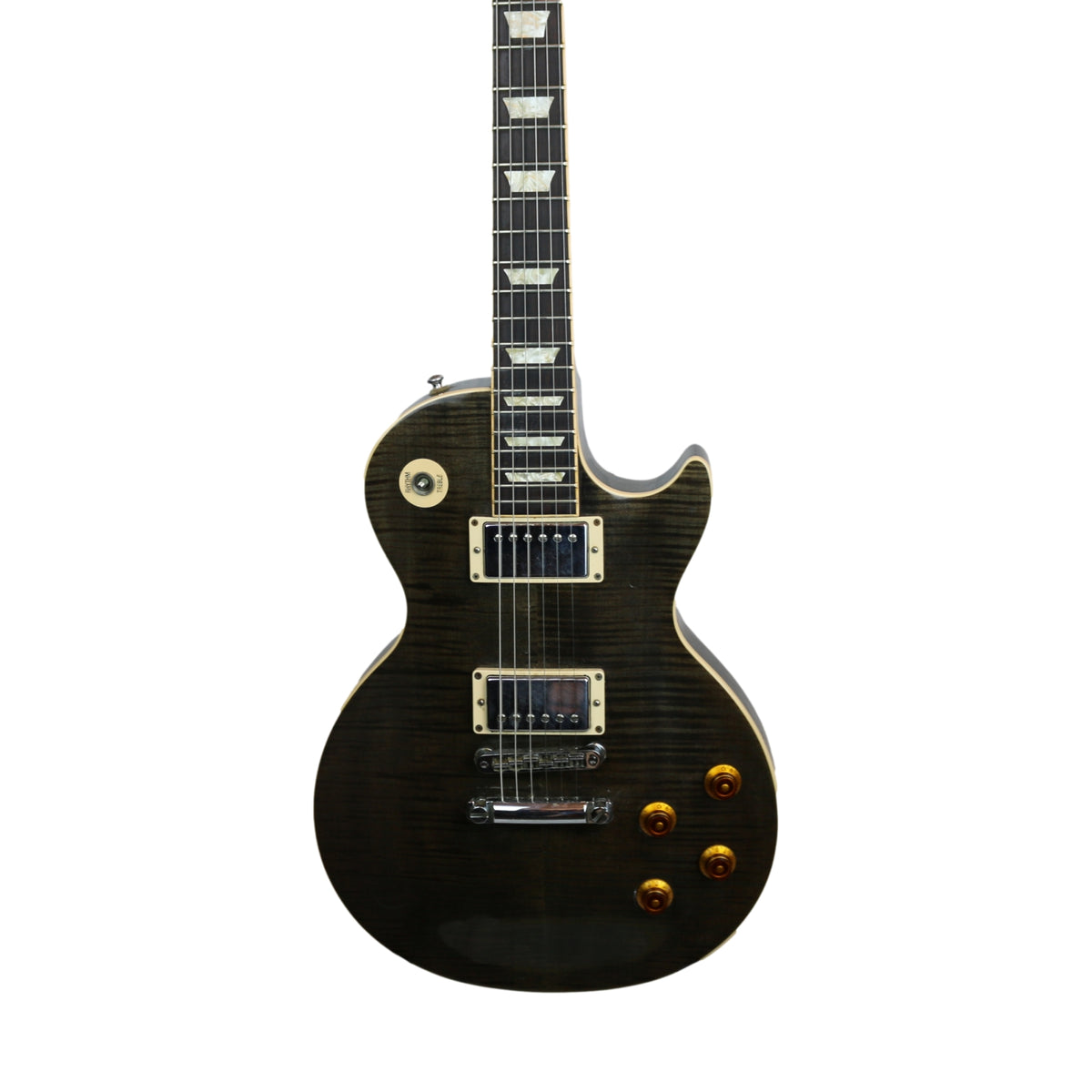 Used Gibson Les Paul Standard Trans Grey Flame 2012