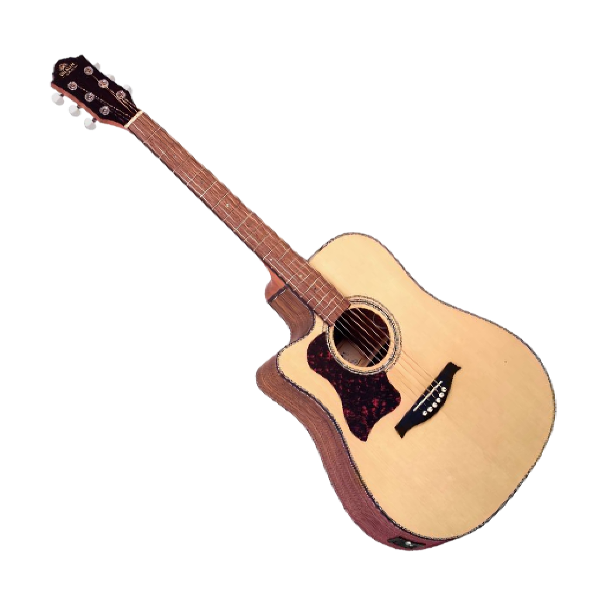 Gilman GD10CELH Dreadnought Acoustic-Electric Guitar Left Handed