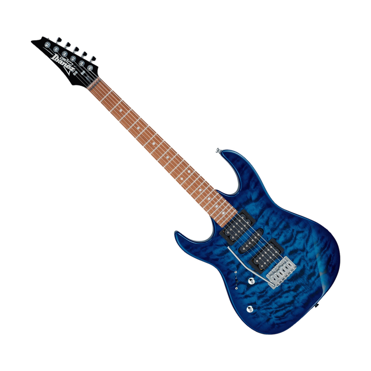 Ibanez RX70QAL Left Handed Electric Guitar Transparent Blue Burst