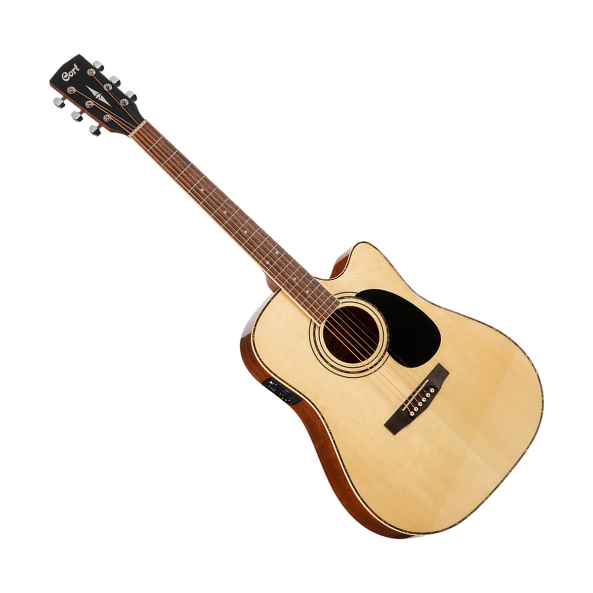 Cort Standard AD880CE Dreadnought Cutaway Left Handed Acoustic Guitar