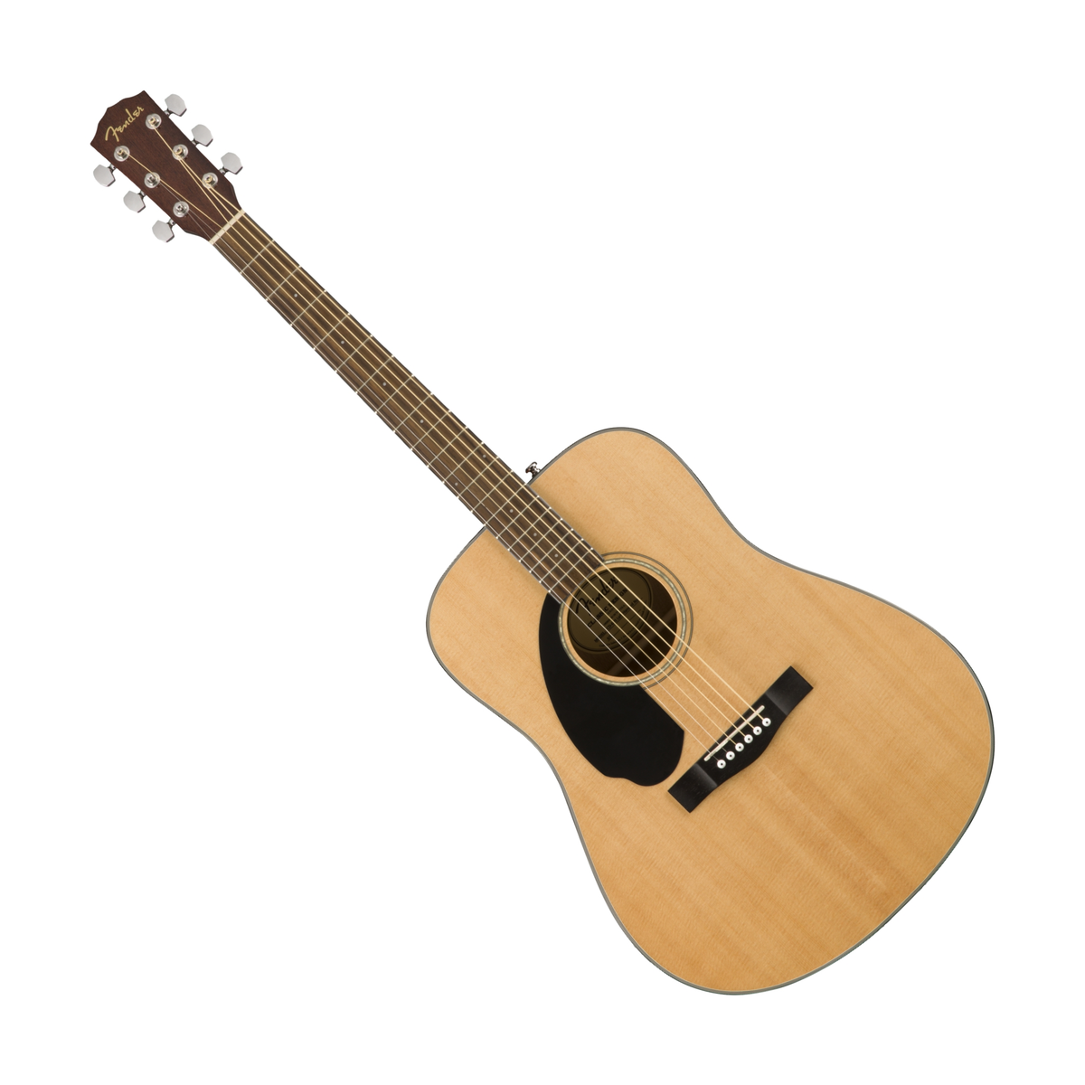 Fender CD-60S Left Hand Dreadnought Acoustic Guitar Natural