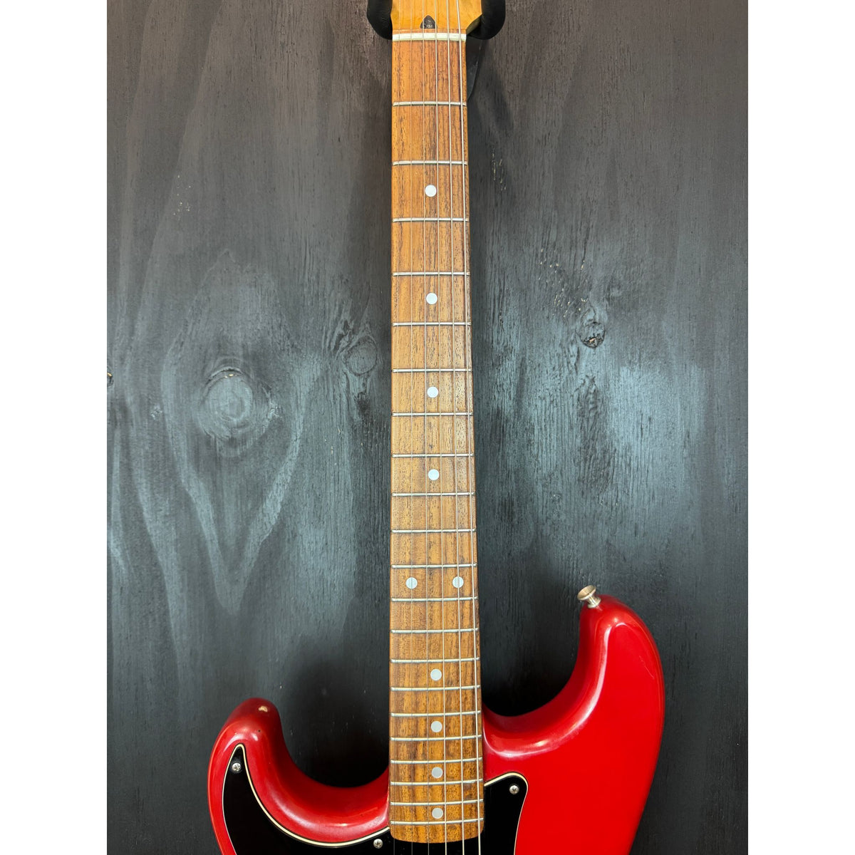 Used Squier 1993 Stratocaster Electric Guitar Left-handed Red with Gig Bag