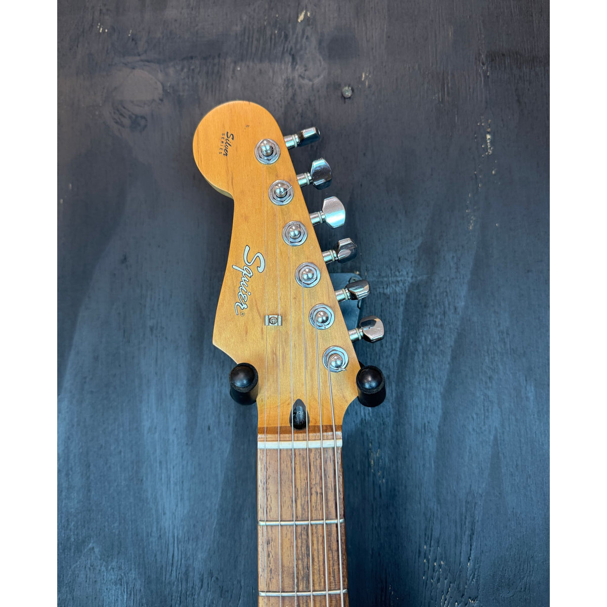 Used Squier 1993 Stratocaster Electric Guitar Left-handed Red with Gig Bag