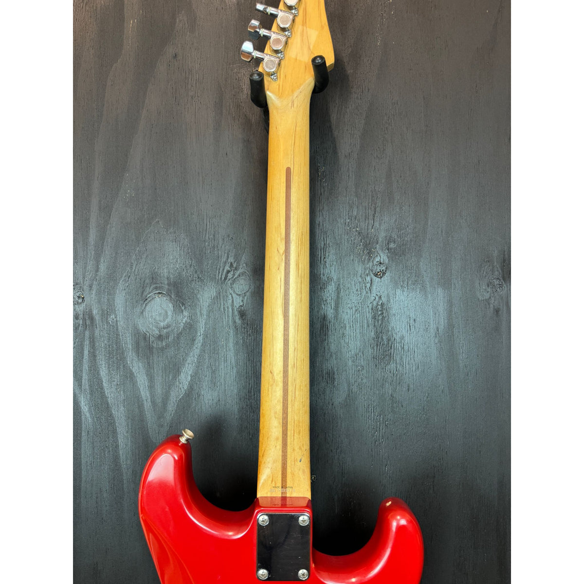 Used Squier 1993 Stratocaster Electric Guitar Left-handed Red with Gig Bag