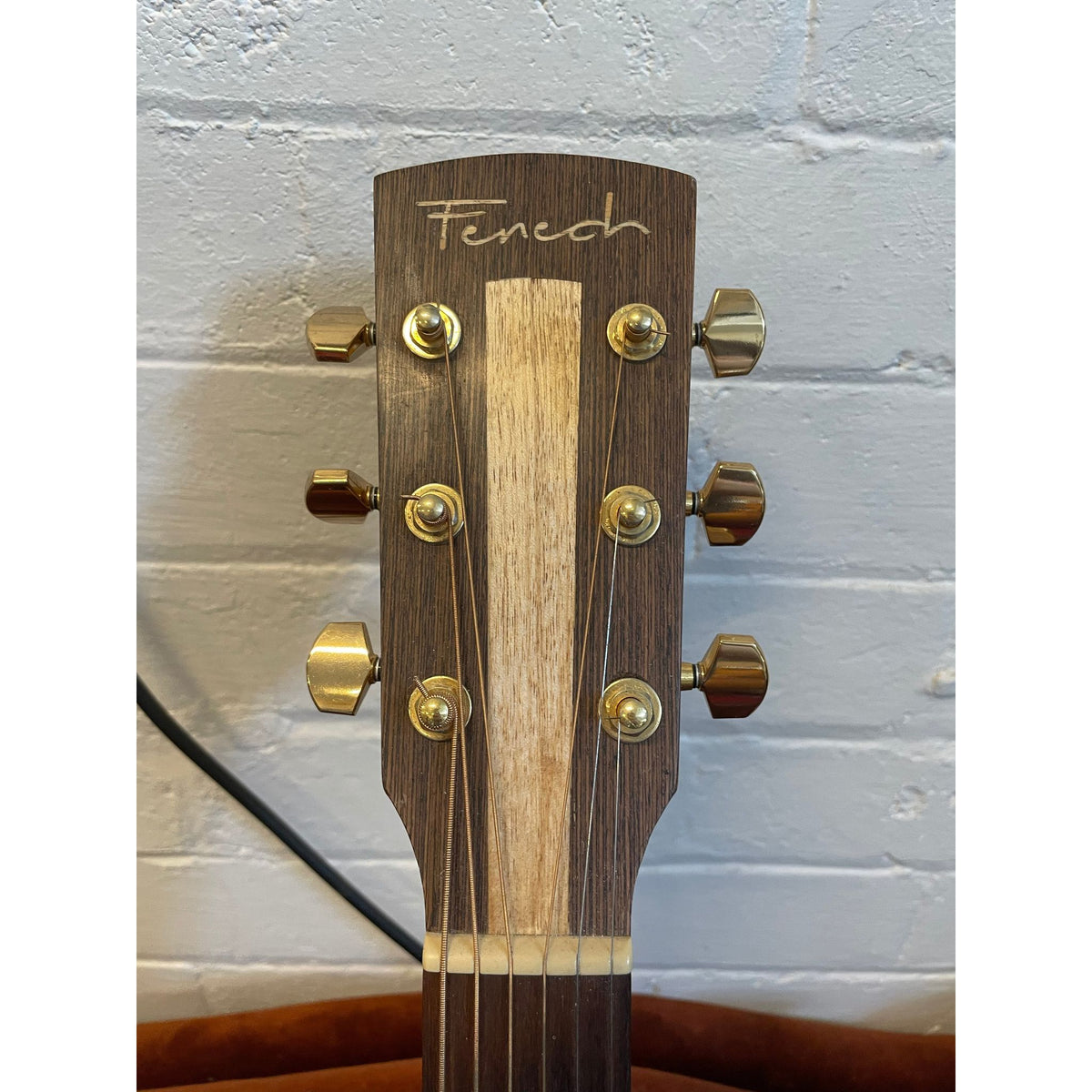 Used Fenech OM-Player Acoustic Guitar with Hard Case