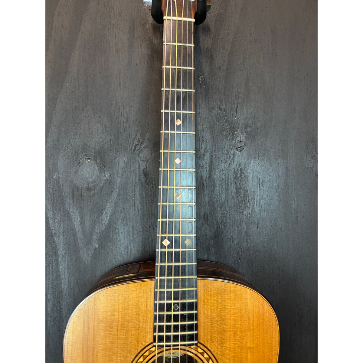 Used Peter Biffin Custom Acoustic Guitar 1976 Rare Australian Luthier Build