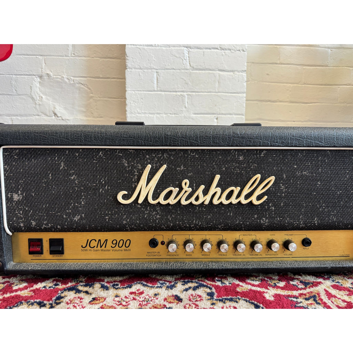 Used 1990 Marshall JCM 900 50w Amplifier Head Master Volume MKIII