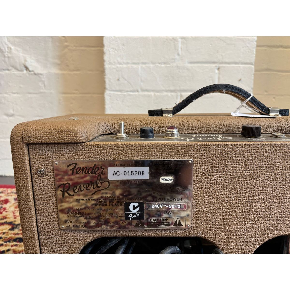 Used Fender Reverb Unit Reissue 1994-2016