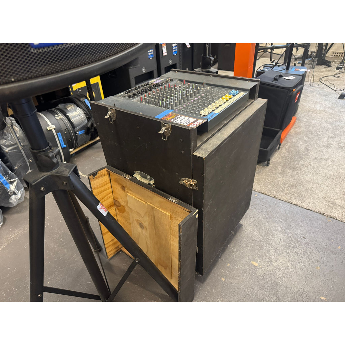 Used Complete PA System Vintage FBT Speakers with Soundcraft Mixer and Accessories