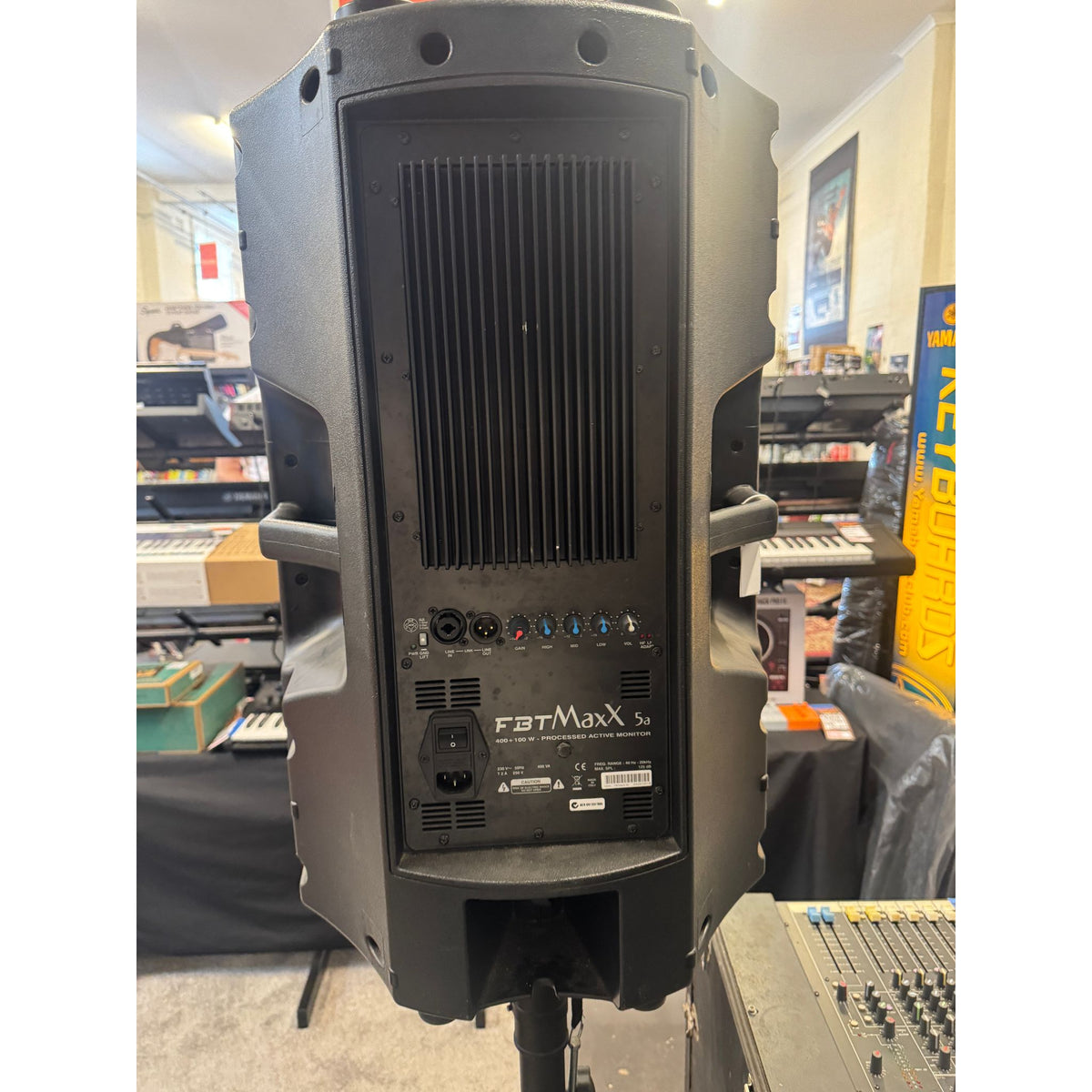 Used Complete PA System Vintage FBT Speakers with Soundcraft Mixer and Accessories