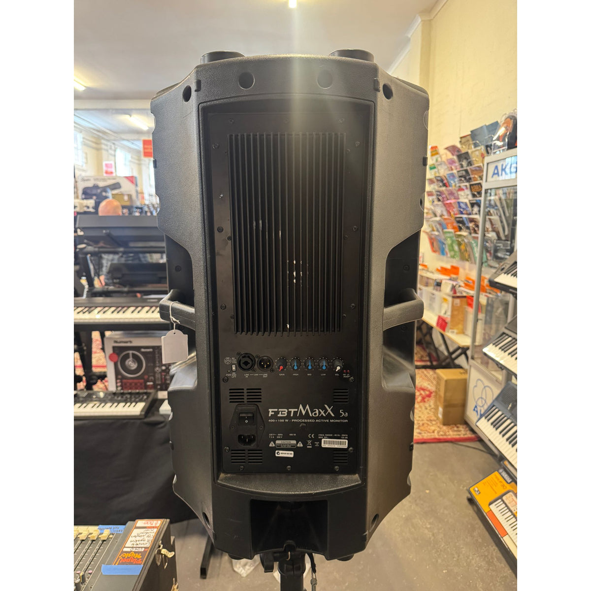Used Complete PA System Vintage FBT Speakers with Soundcraft Mixer and Accessories