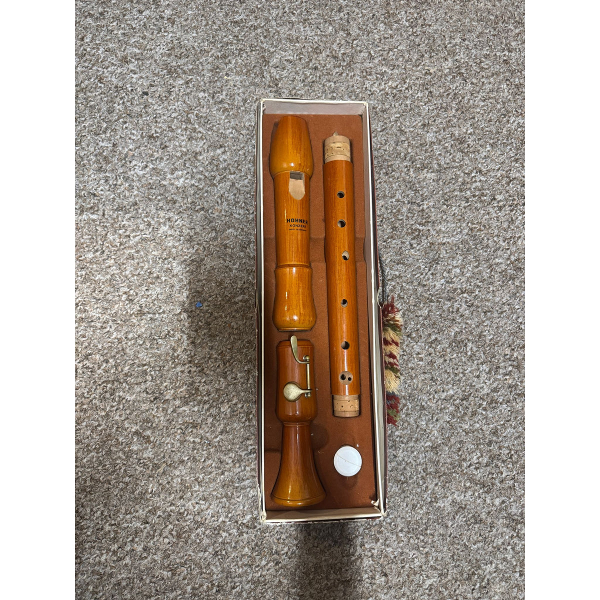 Used Hohner C-Tenor Recorder Konzert NR-9614