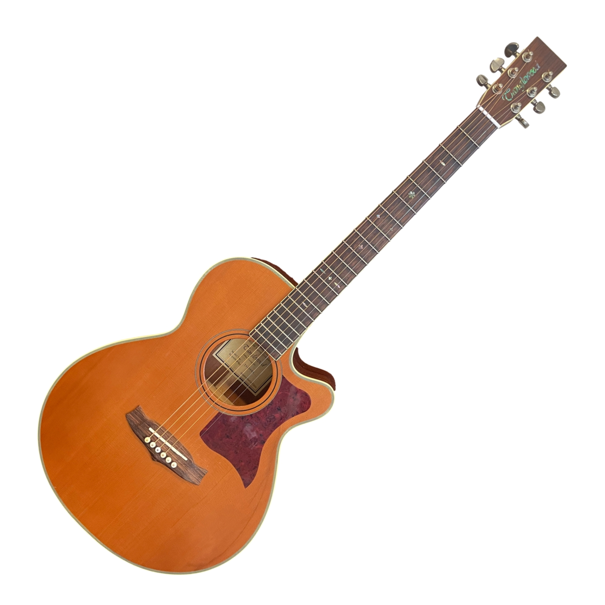 Used Tanglewood TW45NSB Acoustic Guitar with Hard Case