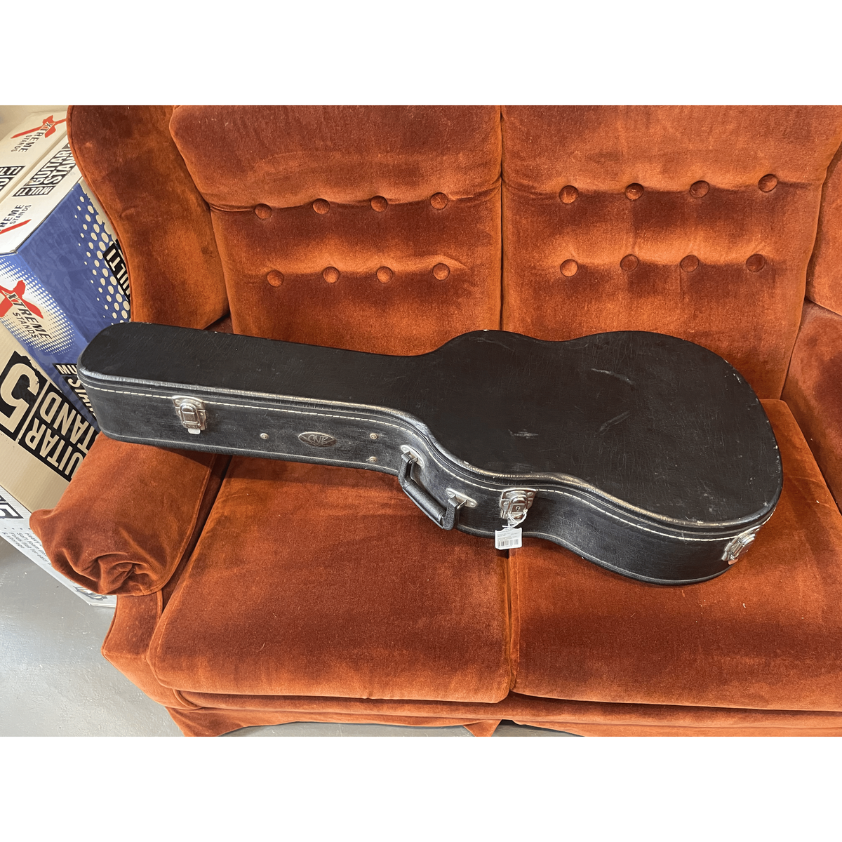 Used Tanglewood TW45NSB Acoustic Guitar with Hard Case