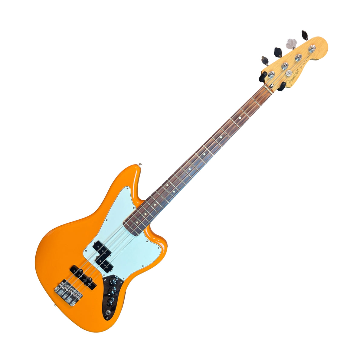 Used Fender Player 2 Jaguar Bass Capri Orange