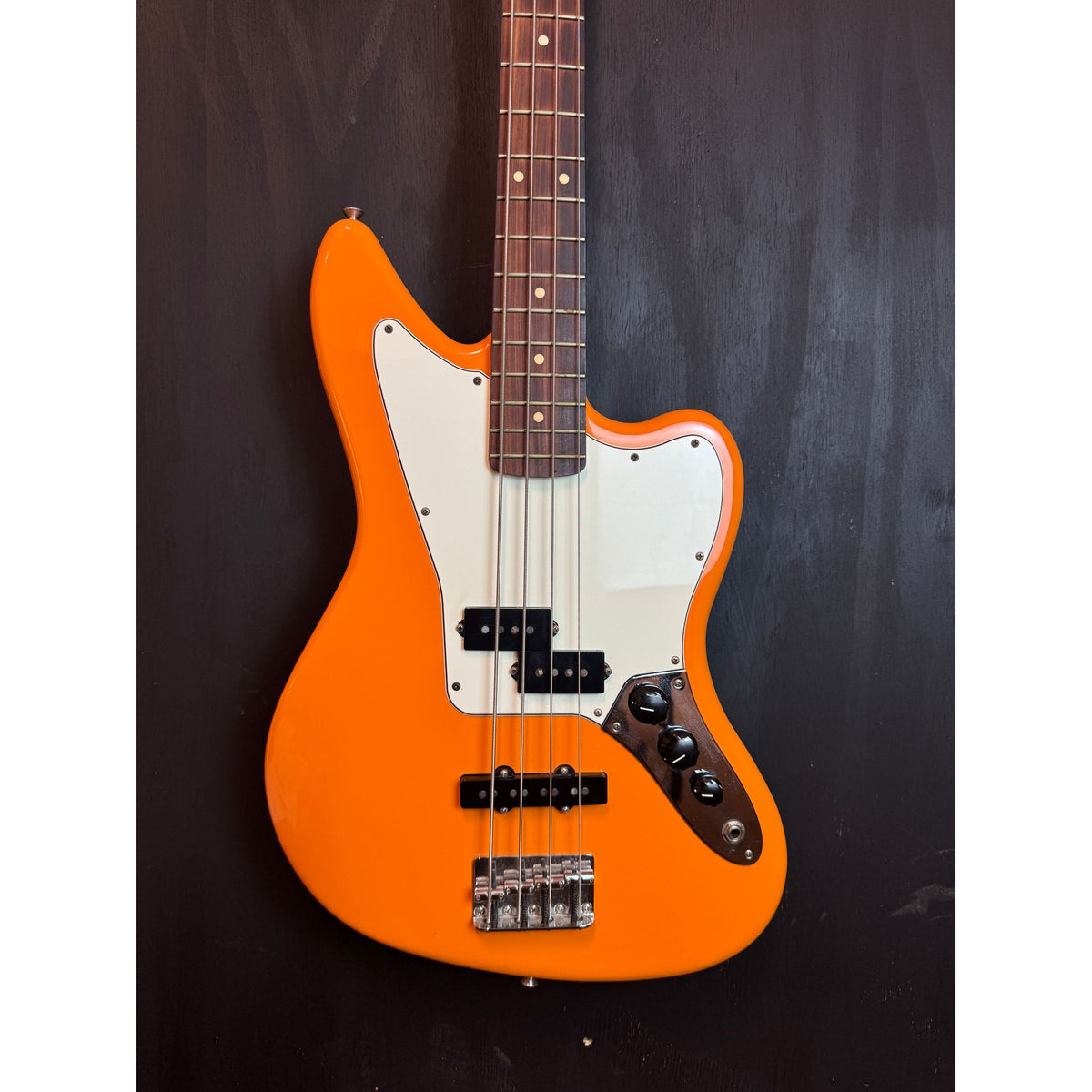 Used Fender Player 2 Jaguar Bass Capri Orange