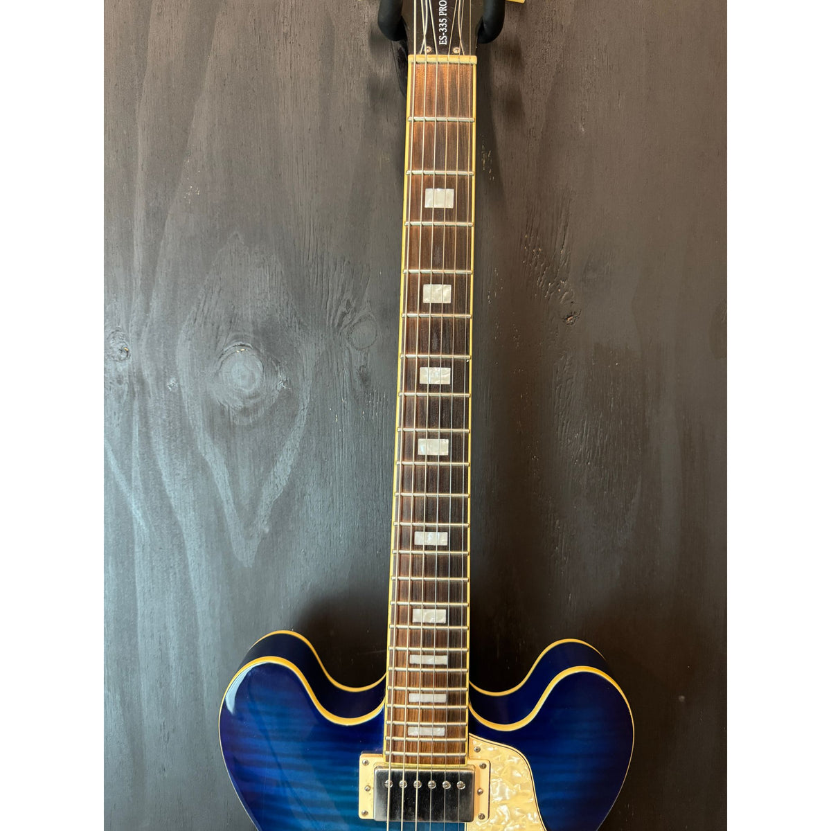 Used Epiphone ES-335 PRO Electric Guitar Blue Burst with Hardcase